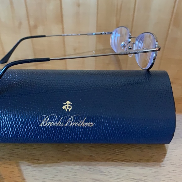 Brooks Brothers silver metal Eyeglass Frames - Picture 6 of 7